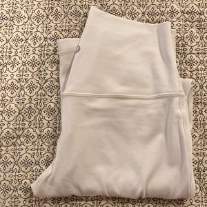 Lululemon align leggings white opal